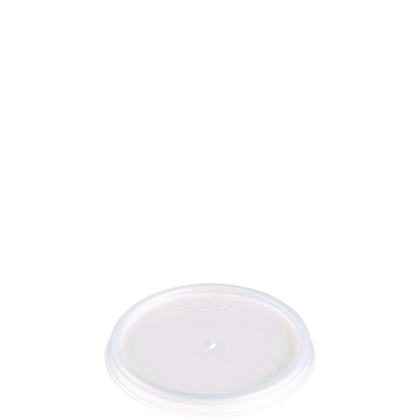 Dart Plastic Lids, Fits 4 oz Cups, Vented, Translucent, 100/Pack, 10 Packs/Carton (4JL)