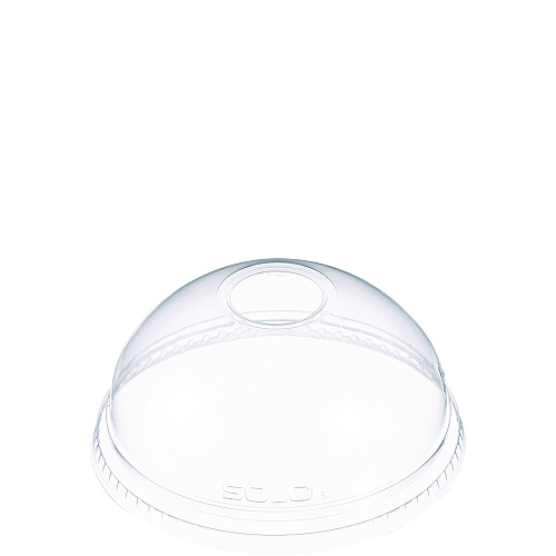 Dart Ultra Clear Dome Cold Cup Lids, Fits 16 oz to 24 oz Cups, PET, Clear, 1,000/Carton (DLR626CT)