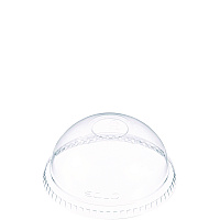 SOLO Dome-Top Cold Cup Lids, Fits 16 oz, Clear, 1,000/Carton (DLR662)