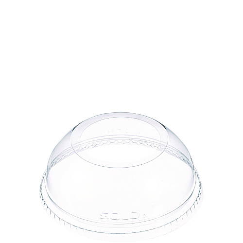 Dart Open-Top Dome Lid, Fits 16 oz to 24 oz Plastic Cups, Clear, 1.9" Dia Hole, 1,000/Carton (DLW626)
