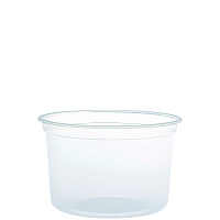 Dart MicroGourmet Food Container, 16 oz, Translucent, Plastic, 50/Pack, 10 Packs/Carton (MN160100)