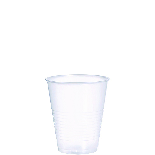 Dart High-Impact Polystyrene Squat Cold Cups, 12 oz, Translucent, 50/Pack  (Y12SPK)