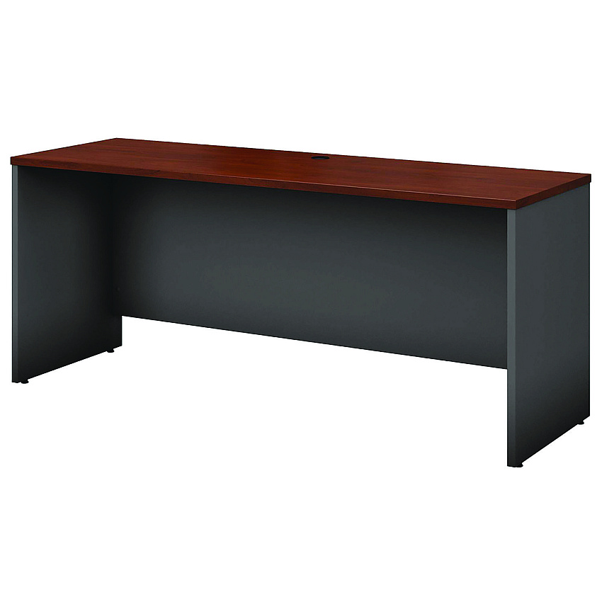 Bush Series C Collection 72W Credenza Shell, 71.13w x 23.38d x 29.88h, Hansen Cherry (WC24426)