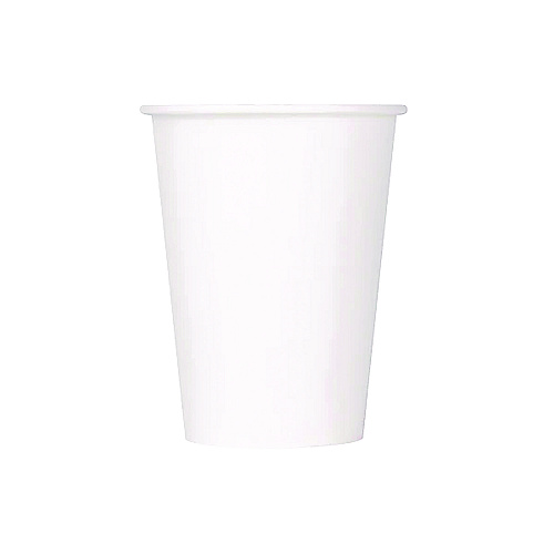 Karat Double Poly Paper Cold Cups, 12 oz, White, 1,000/Carton (CKCP12W)