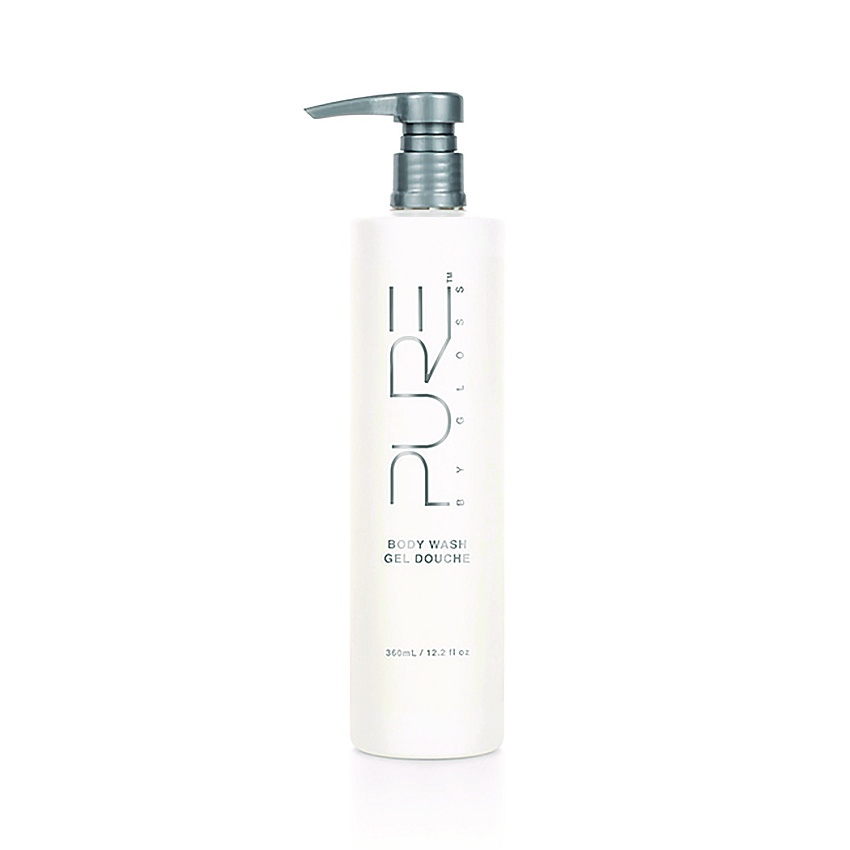 Pure by Gloss Body Wash, Vibrant Lemon Scent, 12.2 oz, 12/Carton (100425)