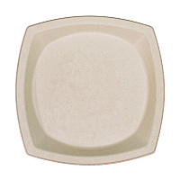 Dart Compostable Fiber Dinnerware, ProPlanet Seal, Plate, 10 x 10, Tan, 125/Pack (10PSC1PFPK)