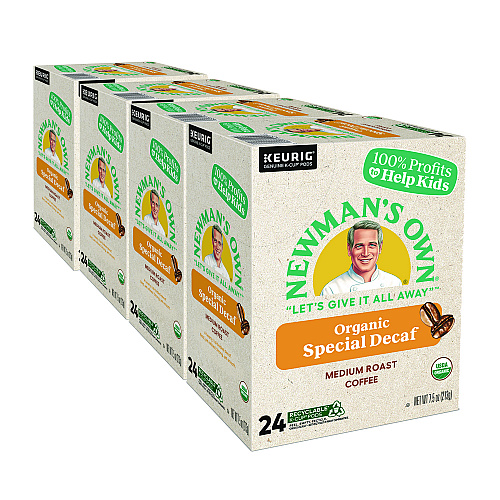 Newman's Own Organics Special Decaf K-Cups, 96/Carton (4051CT)