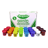 Crayola Dough Classpack, 3 oz, 8 Assorted Colors, 24/Pack (570171)