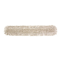 Boardwalk&reg; Dust Mop Head, 3" x 48", Cotton, White (BWK1048)