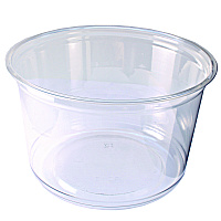 Fabri-Kal Recycleware Round Deli Container, 16 oz, 4.6