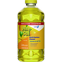 Pine-Sol CloroxPro Multi-Surface Cleaner Concentrated, Lemon Fresh Scent, 80 oz Bottle (60607EA)