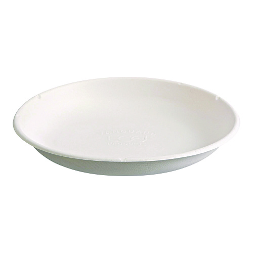 Vanguard Worldview Renewable And Compostable Sugarcane Take-out Containers, 34.1oz, 9 X 9 X 1.25, White, Sugarcane, 400/ct
