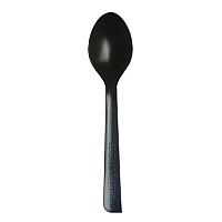 Eco-Products 100% Recycled Content Cutlery, Spoon, 6", Black, 50/Pack, 20 Pack/Carton (EPS113)