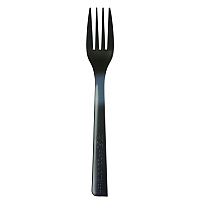 Eco-Products 100% Recycled Content Cutlery, Fork, 6", Black, 50/Pack, 20 Pack/Carton (EPS112)