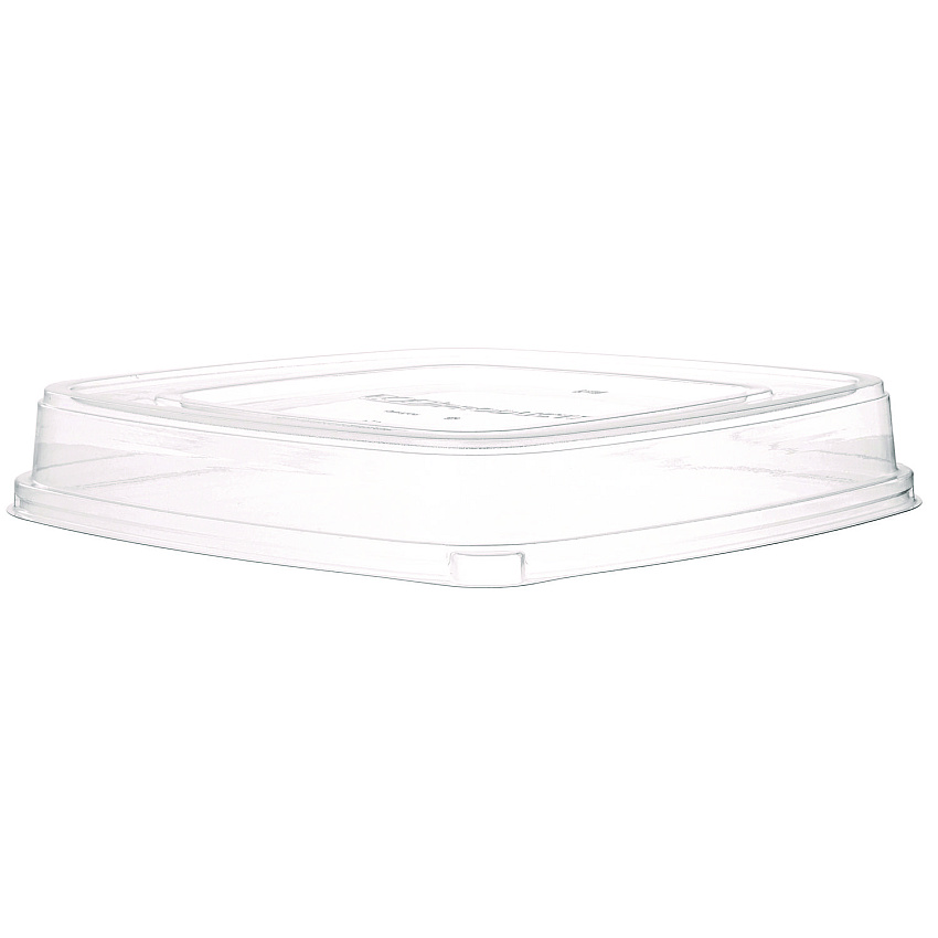 Eco-Products Lids for Regalia Sugarcane 160 oz Bowls, 12 x 12 x 1.9, Clear, 50/Carton (EPBL160LID)