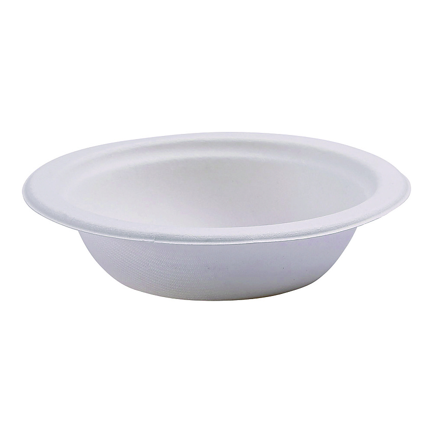 Eco-Products Renewable Sugarcane Bowls, 12 oz, Natural White, 50/Pack, 20 Packs/Carton (EPBL12)
