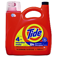 Tide&reg; Liquid Laundry Detergent, Original Scent, 132 oz., 4 Bottles (12101)