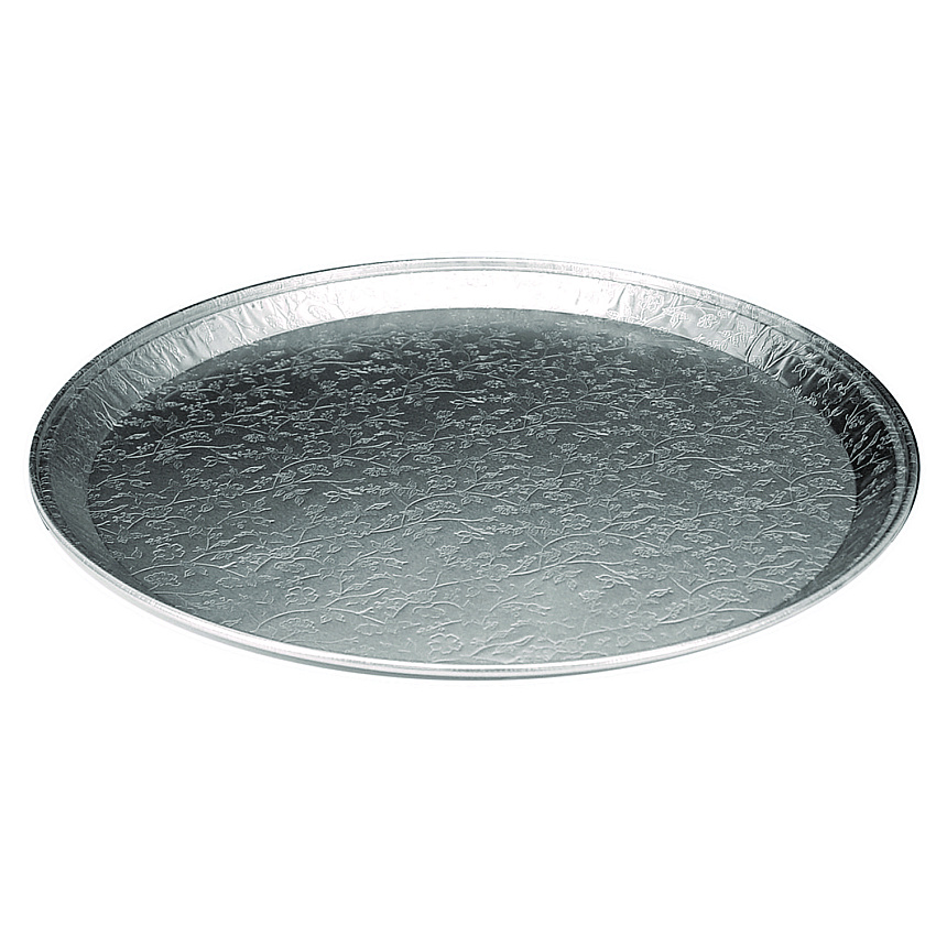HFA Aluminum Embossed Tray, 16" Diameter, 25/Carton (2013100)