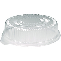 HFA Plastic Dome Lids, Embossed, Fits 4012/4013, 12" Diameter, 25/Carton (4012DL)