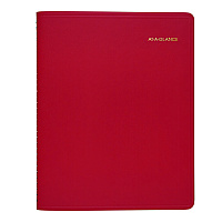 AT-A-GLANCE Fashion Monthly Planner, 11 x 9, Red/Gold Cover, 15-Month: Jan 2024 to March 2025 (702501324)