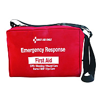 First Aid Only 224-Piece Emergency Response Bag, 224-Piece, Fabric Case (91170)