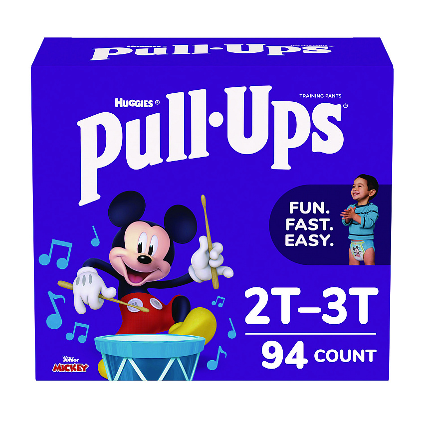 Huggies&reg; Boys Potty Training Pull-Ups, 2T-3T, 18-34 lbs, 94 Pack (45266)