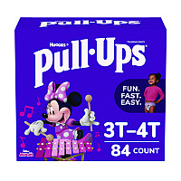 Huggies&reg; Girls Potty Training Pull-Ups, 3T-4T, Size 5, 32-40 lbs, 84 Pack (45269)