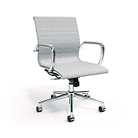 Union & Scale Everell Fabric Managers Chair, Supports up to 275 lb, 16.4