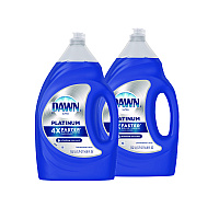 Dawn&reg; Platinum Dish Soap, Refreshing Rain, 54.8 oz, 2 Bottles (04504)