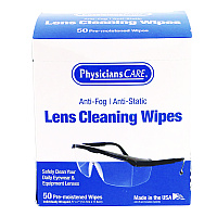 PhysiciansCare Lens Cleaning Wipe, 50/Box (91294)