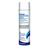 Boardwalk&reg; Stainless Steel Cleaner & Polish, Lemon, 18oz Aerosol (BWK347AEA)