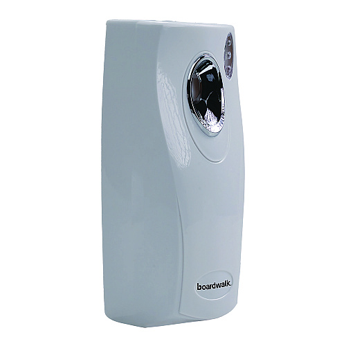 Boardwalk&reg; Classic Metered Air Freshener Dispenser, White (BWK908)
