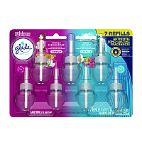 Glade Plugins Scented Oil Refill, Aqua Waves/Vanilla Passionfruit, 0.67 oz, 7/Pack (350783)