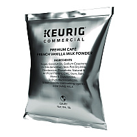 Keurig Premium Cafe Powders, French Vanilla, 16 oz Bag, 12/Carton (5000370310)