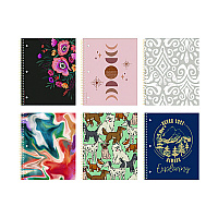 Roaring Spring Studio Series Notebook, 1-Subject, College Rule, Assorted Cover Set 3, (70) 11 x 9 Sheets (11323)