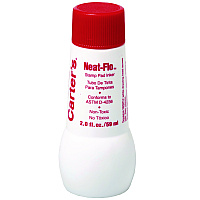 Carter's Neat-Flo Stamp Pad Inker, 2 oz Bottle, Red (21447EA)