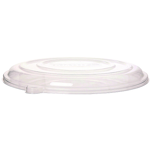 Eco-Products 100% Recycled Content Pizza Tray Lids, 16 x 16 x 0.2, Clear, Plastic, 50/Carton (EPSCPTR16LID)
