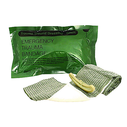 First Aid Only Israeli Bandage, Fabric, 4" Wide (91152)