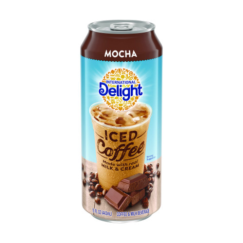 International Delight Iced Coffee, Mocha, 15 oz Can, 12/Carton