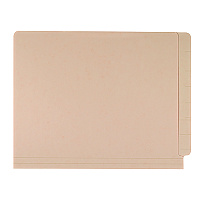 Medical Arts Press Economy End Tab File Folder, Straight Tabs, Letter Size, 0.75" Expansion, Manila, 100/Box (52383)