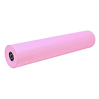 Pacon Decorol Flame Retardant Art Rolls, 40 lb Cover Weight, 36 x 1,000 ft, Decoral Pink (PAC101204)