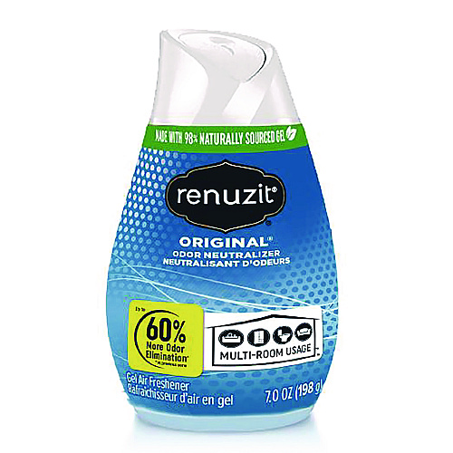Renuzit Adjustables Air Freshener, Original Scent, 7 oz Solid, 12/Carton (63133CT)