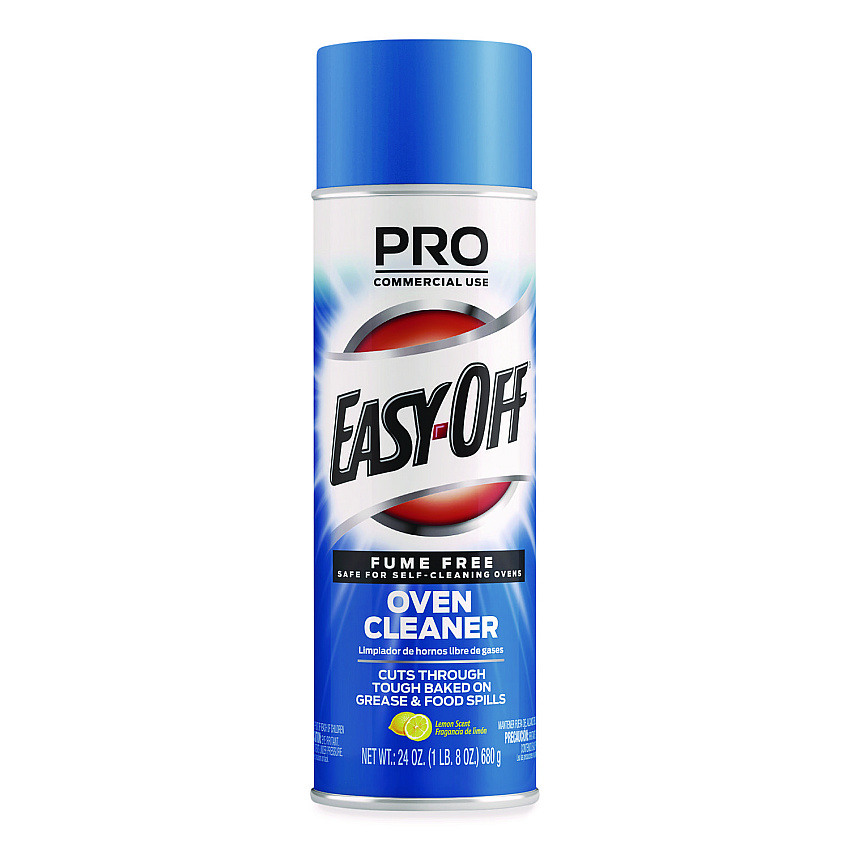 EASY-OFF Fume-Free Max Oven Cleaner, Foam, Lemon, 24 oz Aerosol Spray (85260EA)
