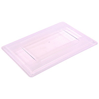 Carlisle StorPlus Polycarbonate Food Storage Container Lid, 18 x 26 x 1.28, Clear, Plastic (1062707)