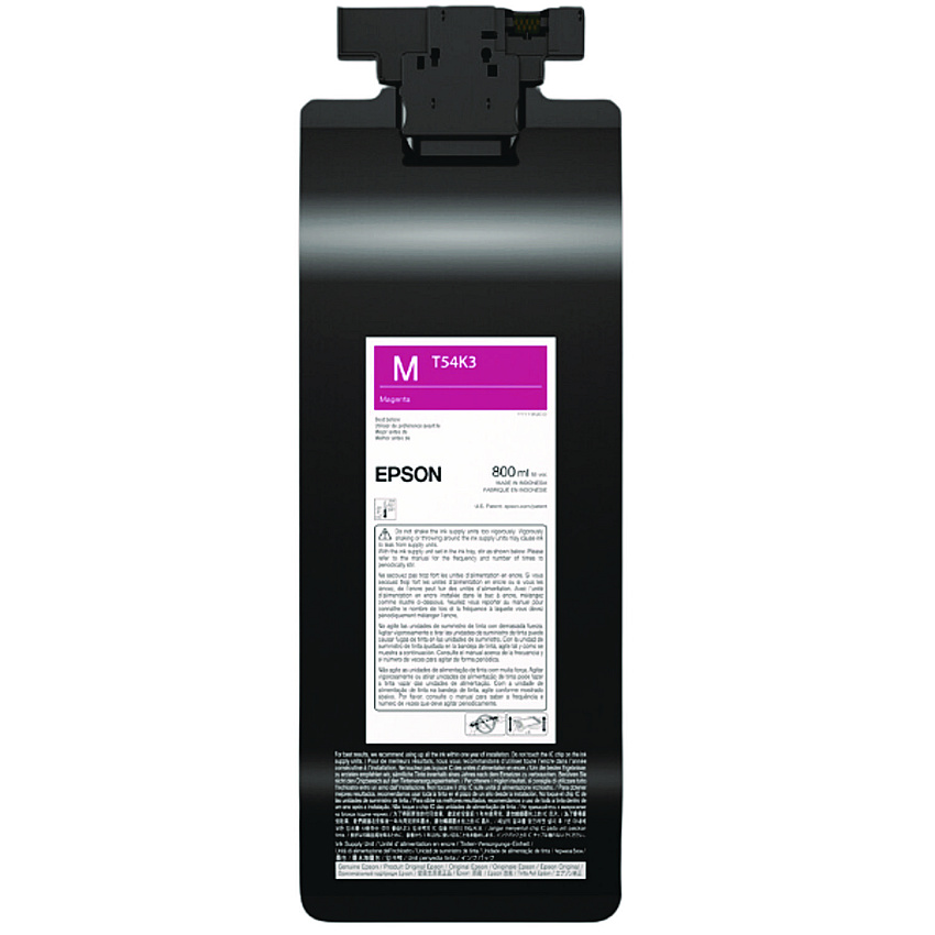Epson T54K320 (T54K) UltraChrome DG2 Ink, 800 mL, Magenta