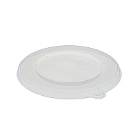 Pactiv EarthChoice PP Lid for Fiber Blend Bowl, 8" Diameter, Clear, Plastic, 200/Carton (YPPLIDF8RND)