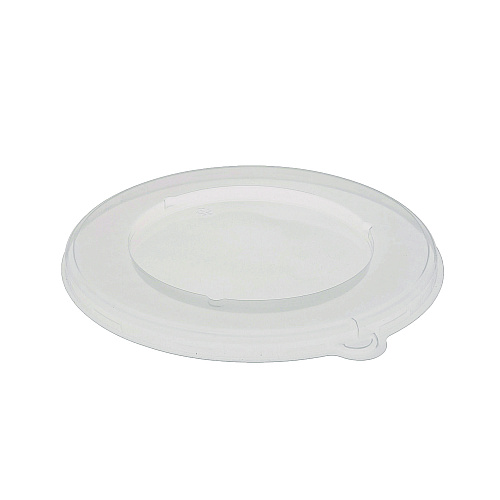 Pactiv EarthChoice PP Lid for Fiber Blend Bowl, 8" Diameter, Clear, Plastic, 200/Carton (YPPLIDF8RND)