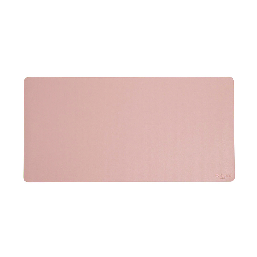 Smead Vegan Leather Desk Pads, 31.5 x 15.7, Light Pink (64834)