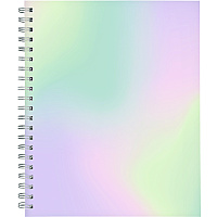 Cambridge Ombre Weekly/Monthly Planner, Colorful Cloud Artwork, 11 x 9.25, Multicolor Cover, 12-Month (Jan to Dec): 2025 (1731905)
