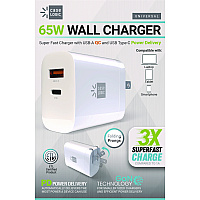 ByTech Wall Charger, 60 W, White (CLPDW6105WT)